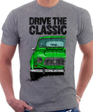 Drive The Classic R4 1961 Model. T-shirt in Heather Grey Colour