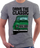 Drive The Classic R4 1961 Model. T-shirt in Heather Grey Colour