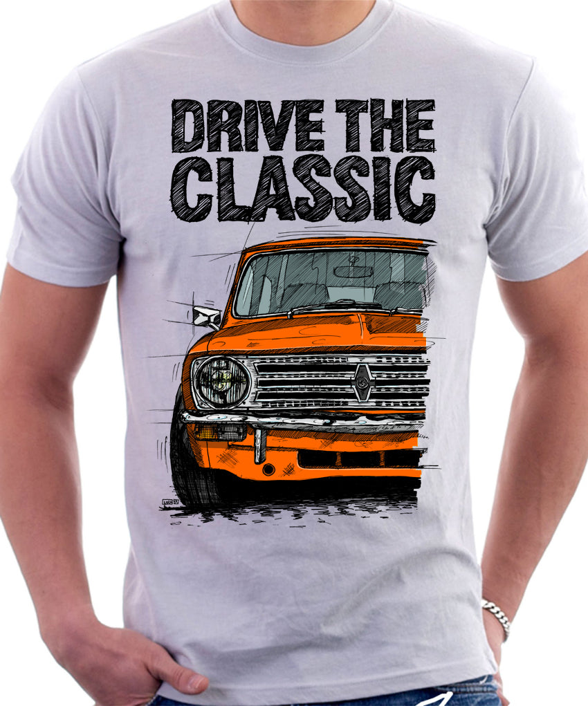 Drive The Classic Mini Clubman Chrome Grille. T-shirt in White Colour ...