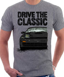 Drive The Classic Toyota Celica 5 Generation ST185 GT4. T-shirt in Heather Grey Colour