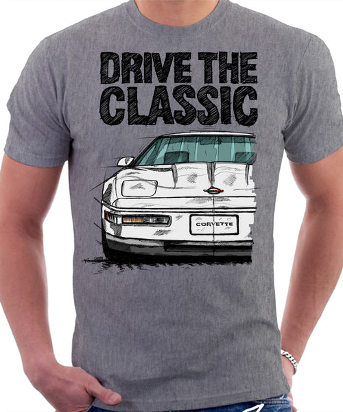 Chevy Corvette C4 - Multi-color T-shirt - Corvette Shirt - C4 Apparel 