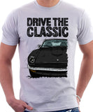 Drive The Classic Datsun 240Z/260Z. T-shirt in White Colour